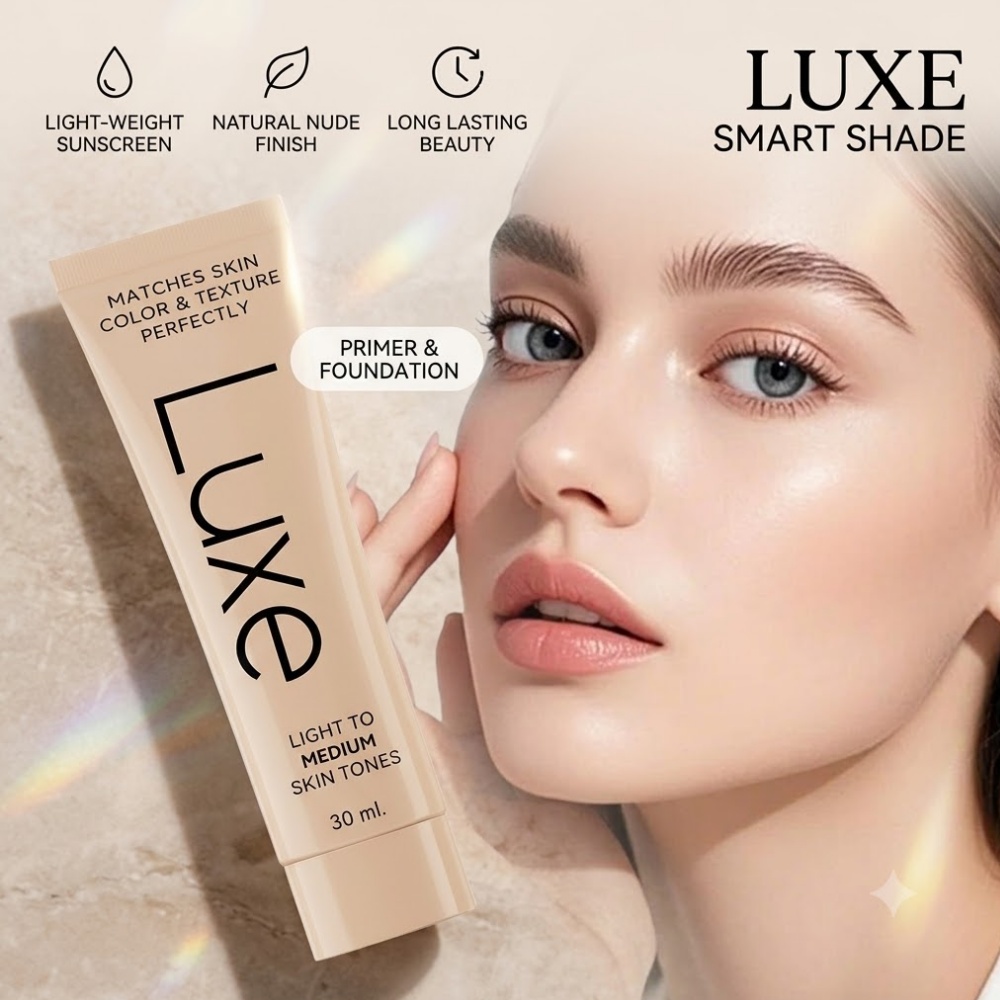 Beauty Luxe Makeup - LUXE Smart Shade Adapting Liquid Foundation
