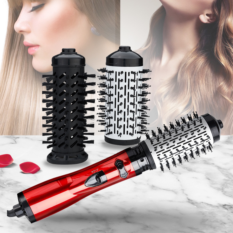 Hair Straightener - Hair Dryer Brush 2 Replaceable Head