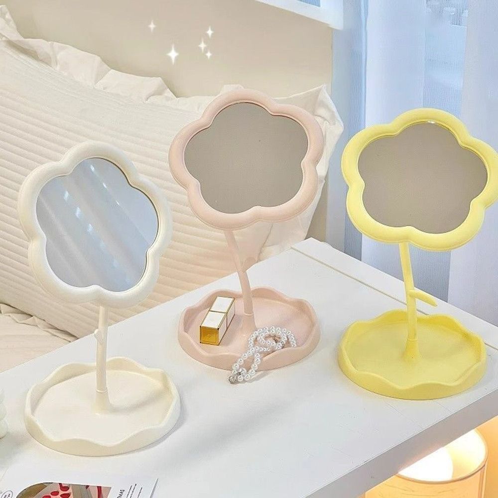 Beauty Makeup Definition - Fashion Sunflower Shaped Makeup Mirror High-definition