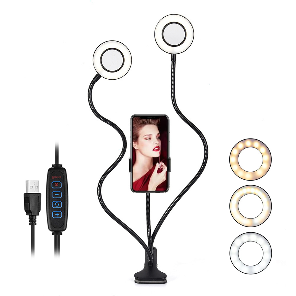 Led Ring Light - Dual Lights Led Ring Fill Light