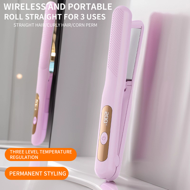 Hair Straightener - Volumizing Cornrow Curling Iron for Women,