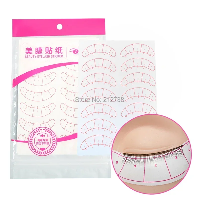 140PCS Eyelash under Eye Pads  - огляд і ціна Beauty Makeup Tips