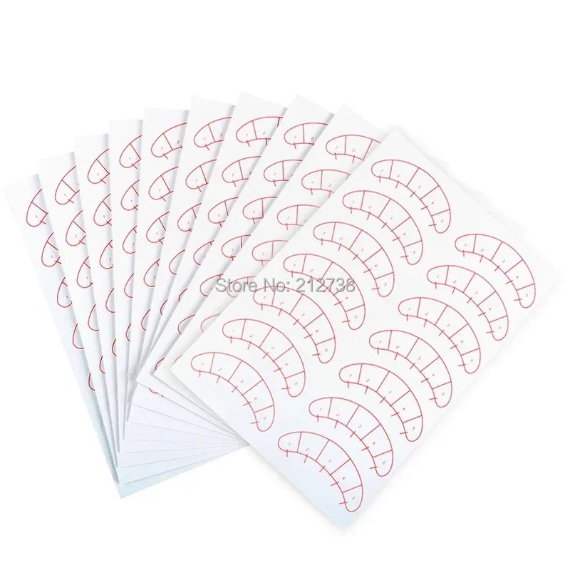 140PCS Eyelash under Eye Pads  - огляд і ціна Beauty Makeup Tips