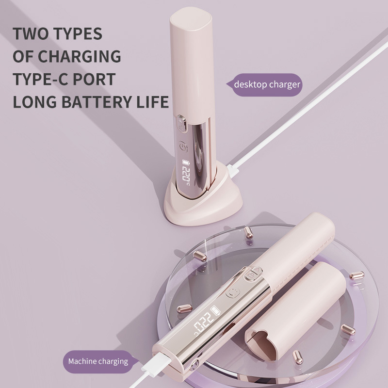 Portable Wireless Charging Str - огляд і ціна Hair Straightener