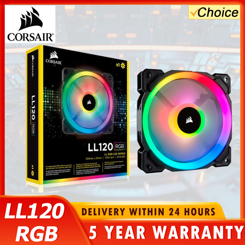 CORSAIR LL120 RGB 120mm Dual L - огляд і ціна Led Ring Light