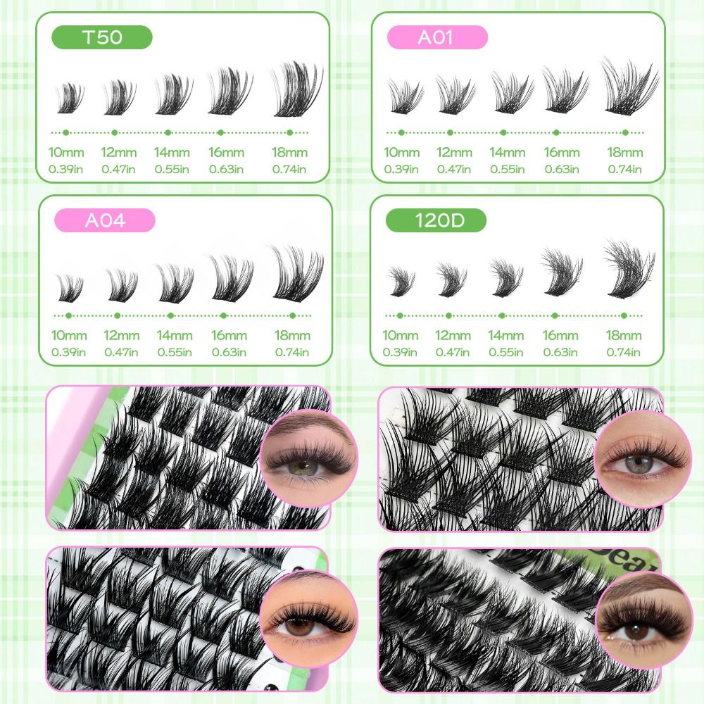 Natural Look False Eyelashes B - огляд і ціна False Eyelashes Natural