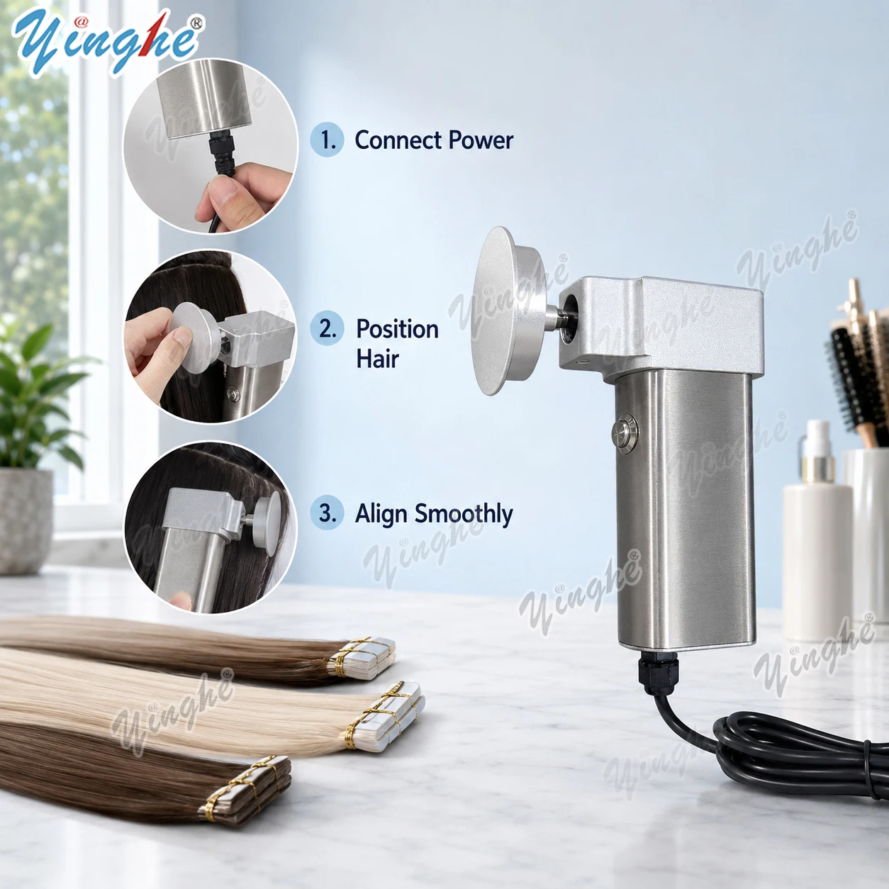 Professional Auto Hair Aligner - огляд і ціна Hair Straightener