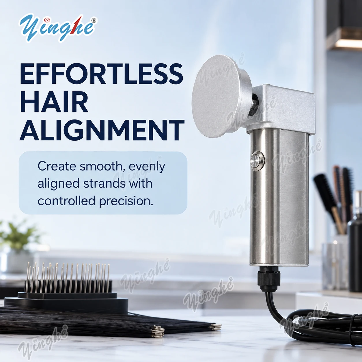 Professional Auto Hair Aligner - огляд і ціна Hair Straightener