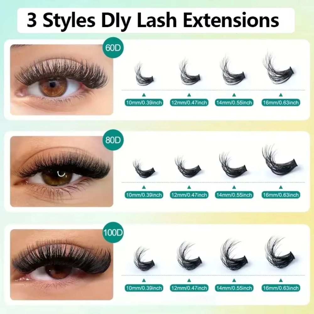 Natural Look False Eyelashes B - огляд і ціна False Eyelashes Natural