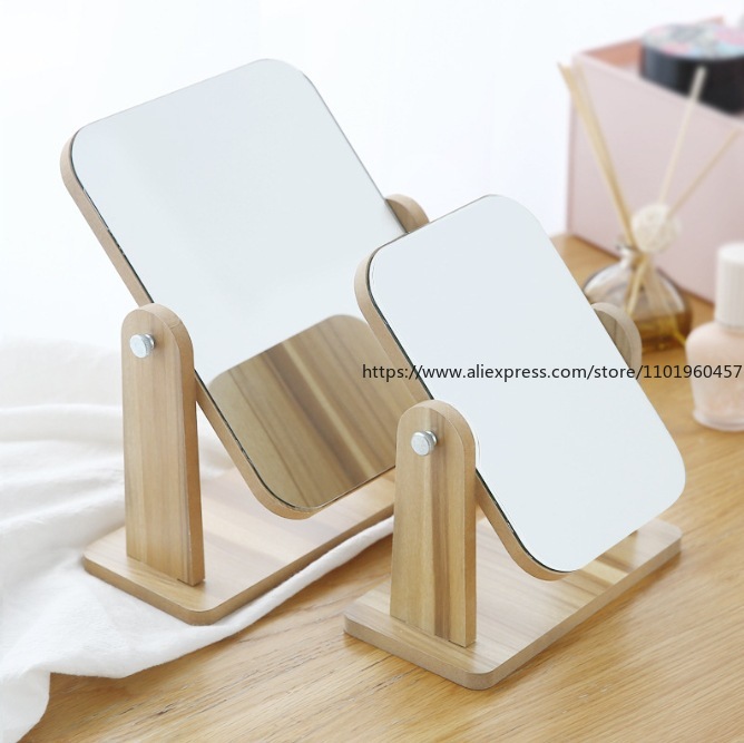 Wooden Vanity Mirror High-Defi - огляд і ціна Beauty Makeup Definition