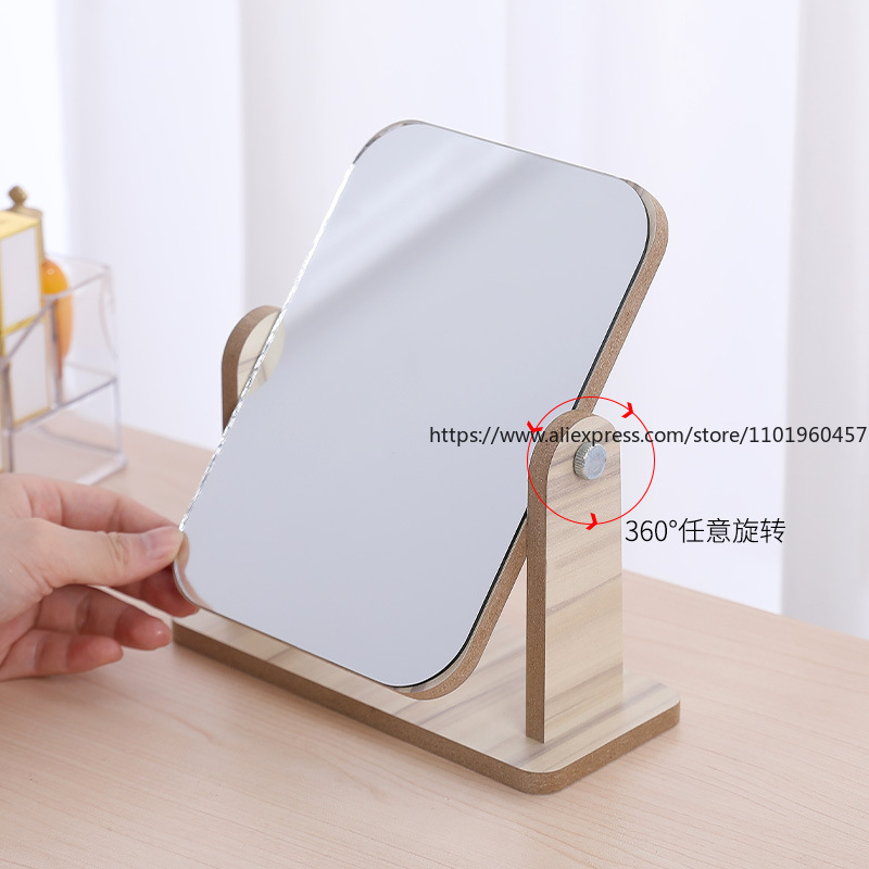 Wooden Vanity Mirror High-Defi - огляд і ціна Beauty Makeup Definition
