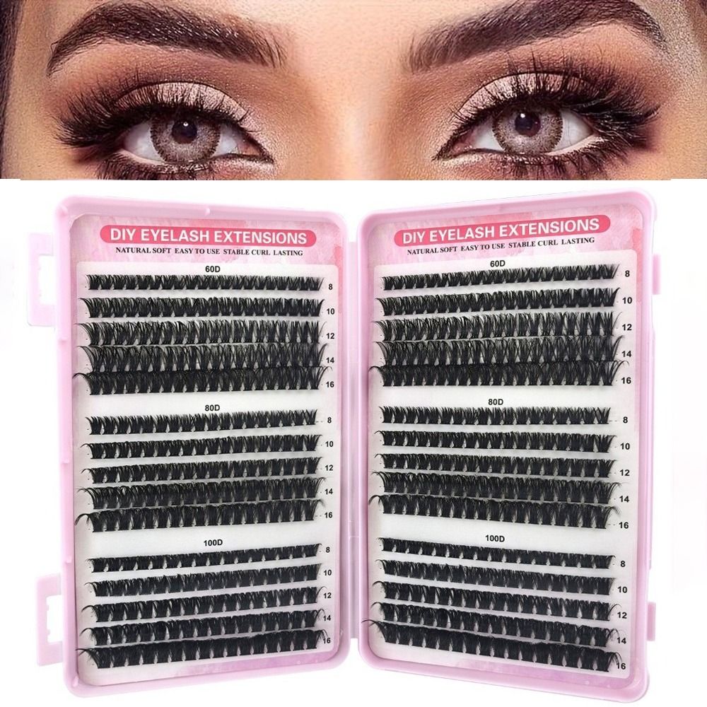 New 8-16mm Length False Eyelas - огляд і ціна False Eyelashes Natural