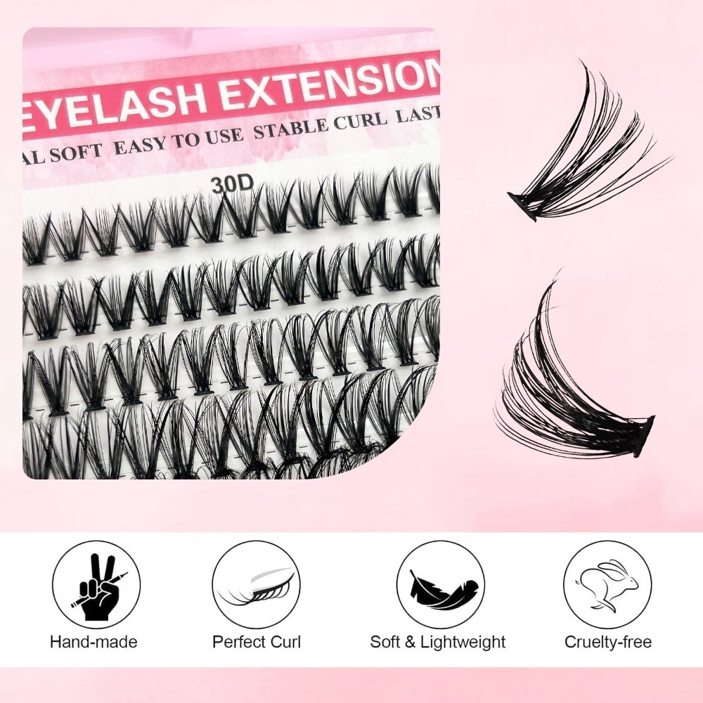 New 8-16mm Length False Eyelas - огляд і ціна False Eyelashes Natural