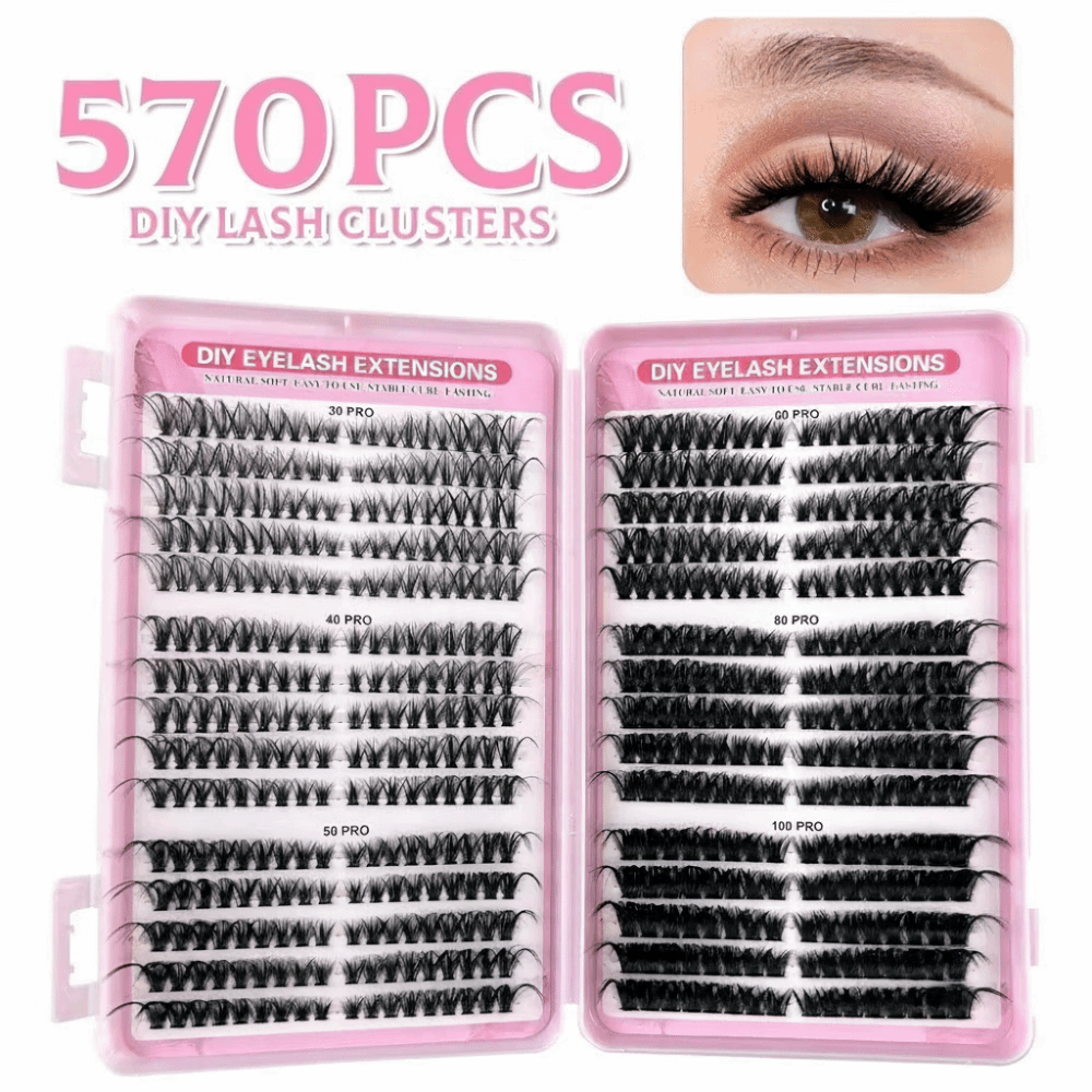 New 8-16mm Length False Eyelas - огляд і ціна False Eyelashes Natural