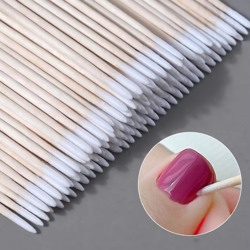 100/200/400/600Pcs Cotton Swab - огляд і ціна Beauty Makeup Tips
