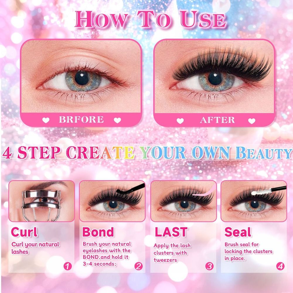 Natural Look False Eyelashes W - огляд і ціна False Eyelashes Natural