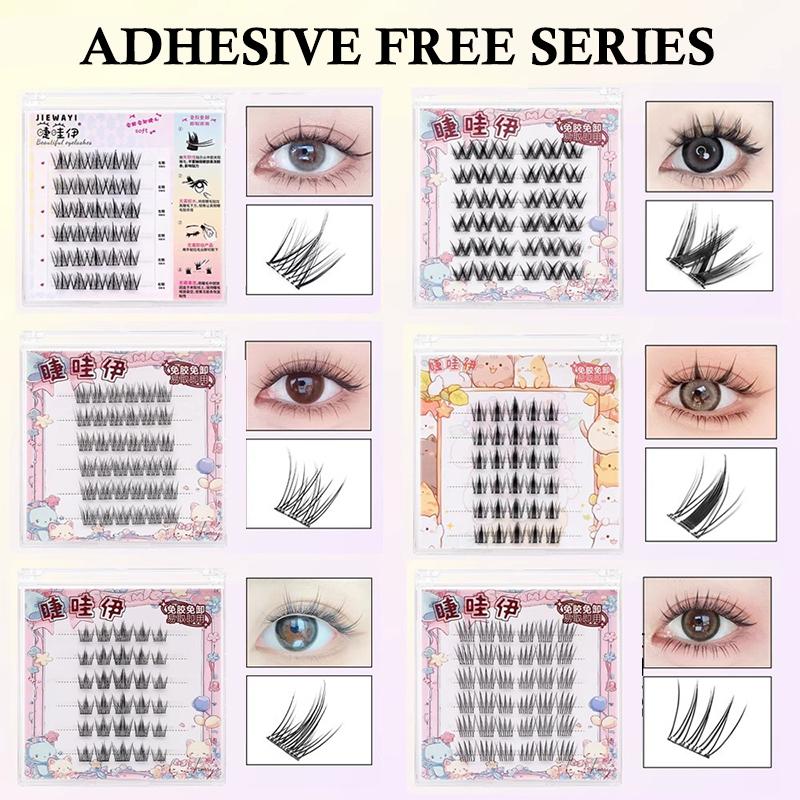 6 Rows Diy Segmented False Eye - огляд і ціна False Eyelashes Natural