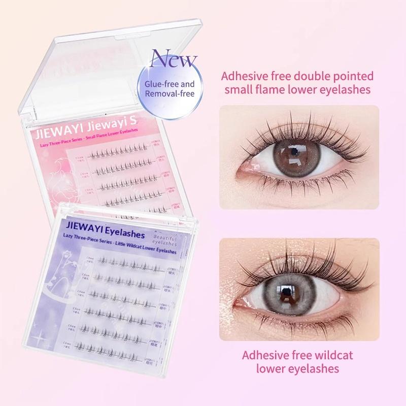6 Rows Diy Segmented False Eye - огляд і ціна False Eyelashes Natural