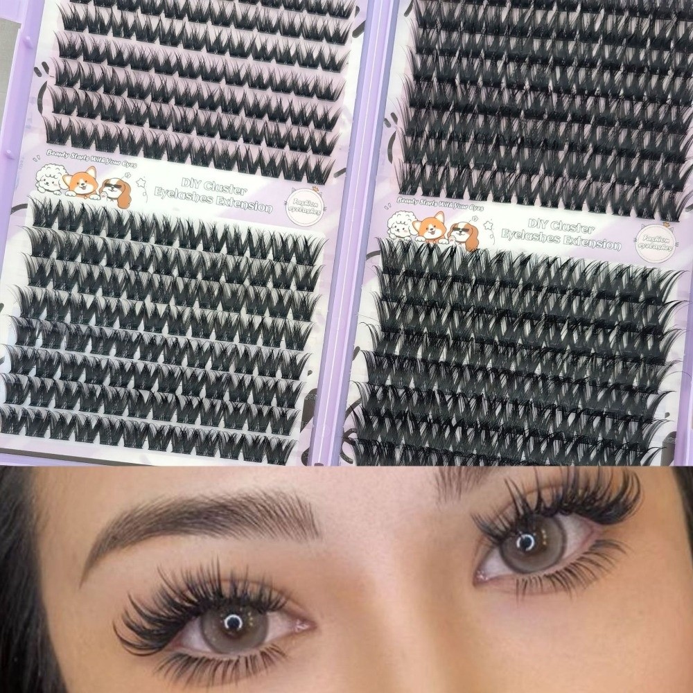 10/20/32Rows Curvature D Dense - огляд і ціна False Eyelashes Natural