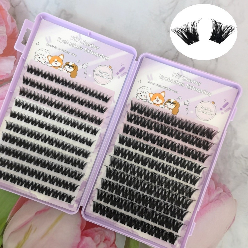 10/20/32Rows Curvature D Dense - огляд і ціна False Eyelashes Natural
