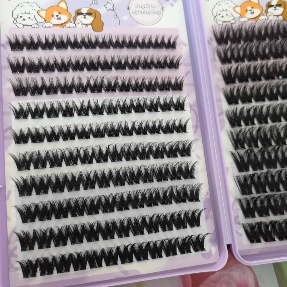 10/20/32Rows Curvature D Dense - огляд і ціна False Eyelashes Natural