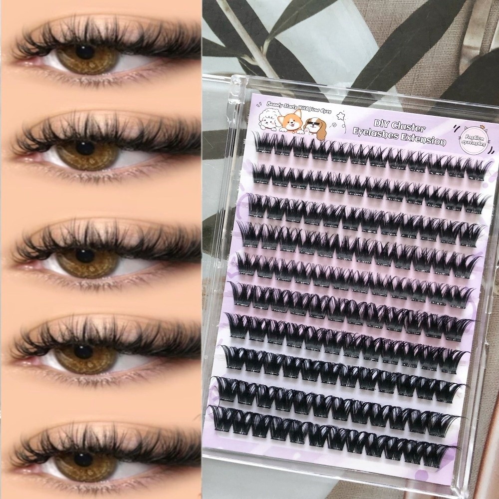 10/20/32Rows Curvature D Dense - огляд і ціна False Eyelashes Natural