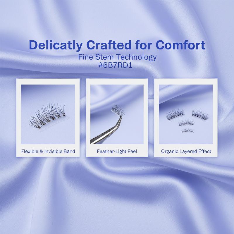 DIY Glue-Free False Eyelashes  - огляд і ціна False Eyelashes Natural