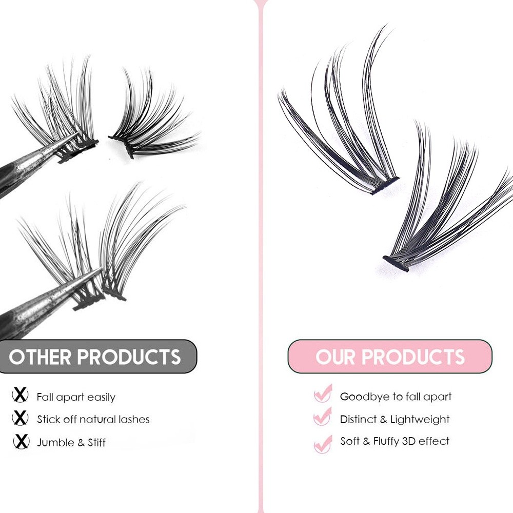 8-16mm Length False Eyelashes  - огляд і ціна False Eyelashes Natural