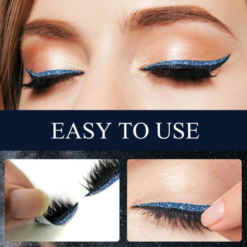 False Eyelashes and Eyeliner S - огляд і ціна Beauty Makeup Looks