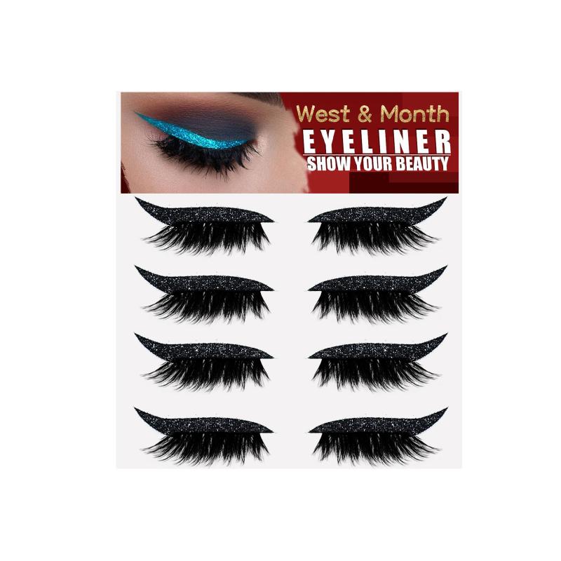 False Eyelashes and Eyeliner S - огляд і ціна Beauty Makeup Looks