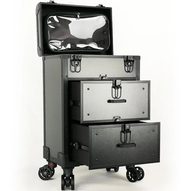 220V NEW Aluminum Alloy Profes - огляд і ціна Beauty Makeup Trolley