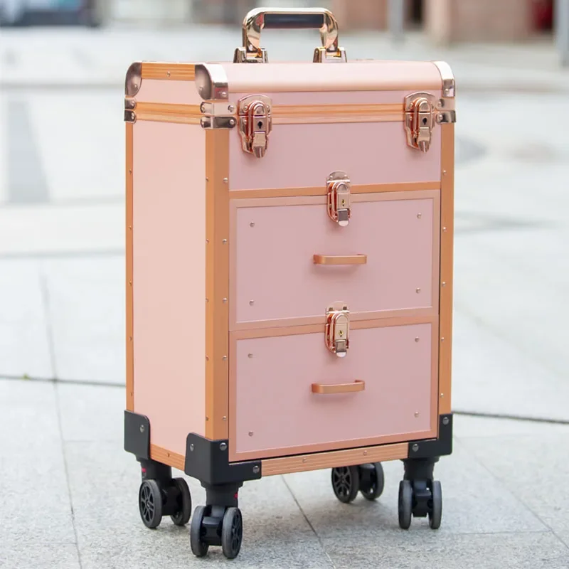 220V NEW Aluminum Alloy Profes - огляд і ціна Beauty Makeup Trolley