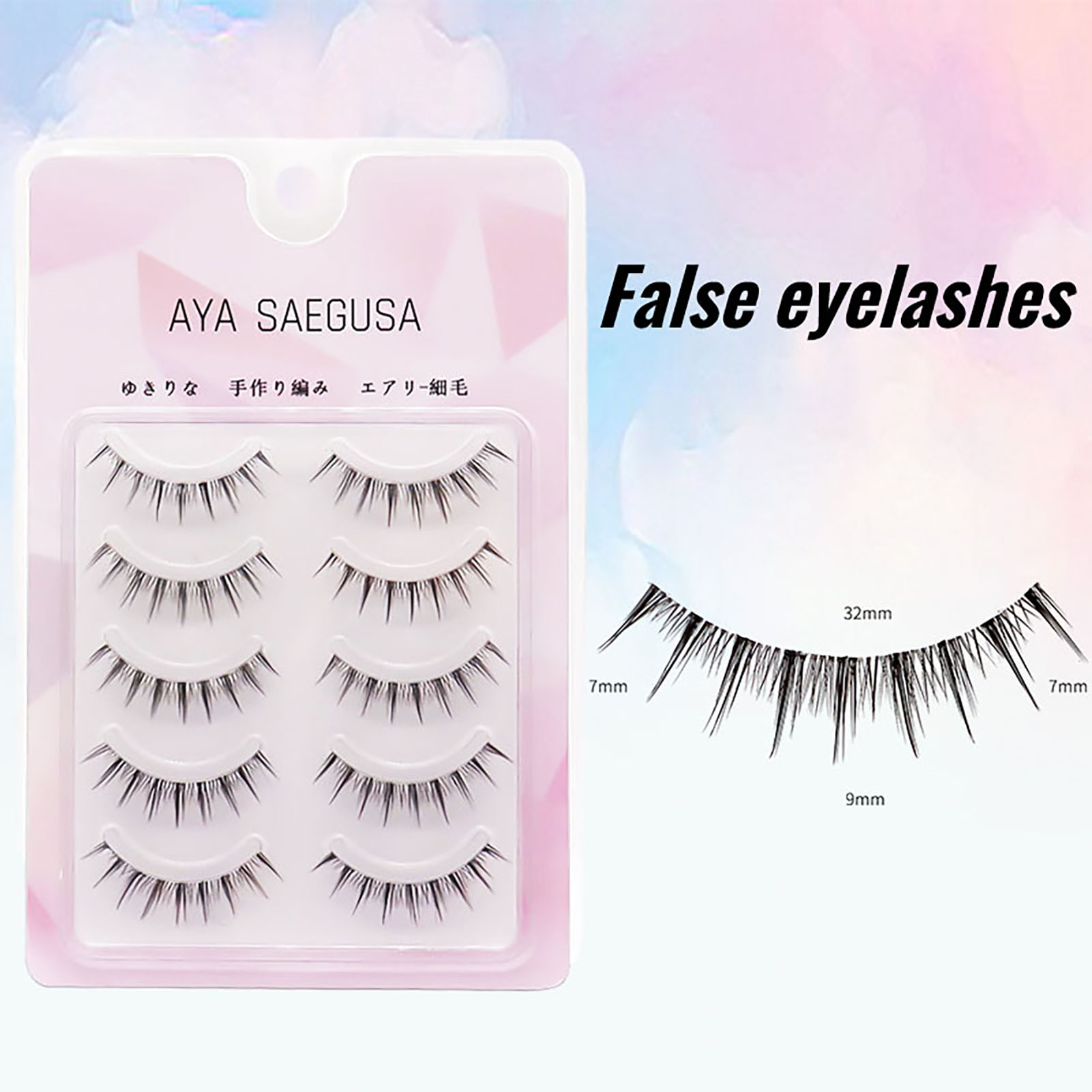 Lashes Wispy Eyelashes 6-12mm  - огляд і ціна Beauty Makeup Looks