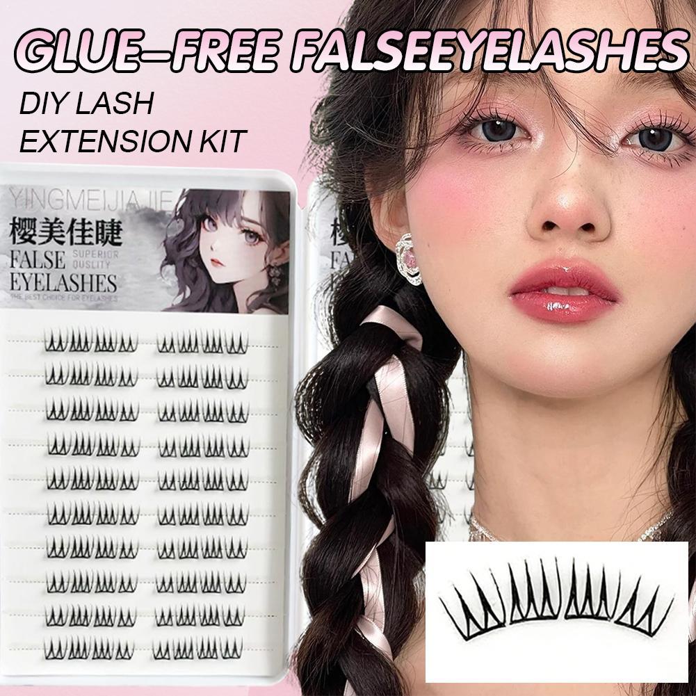 DIY Self Adhesive False Eyelas - огляд і ціна Beauty Makeup Looks