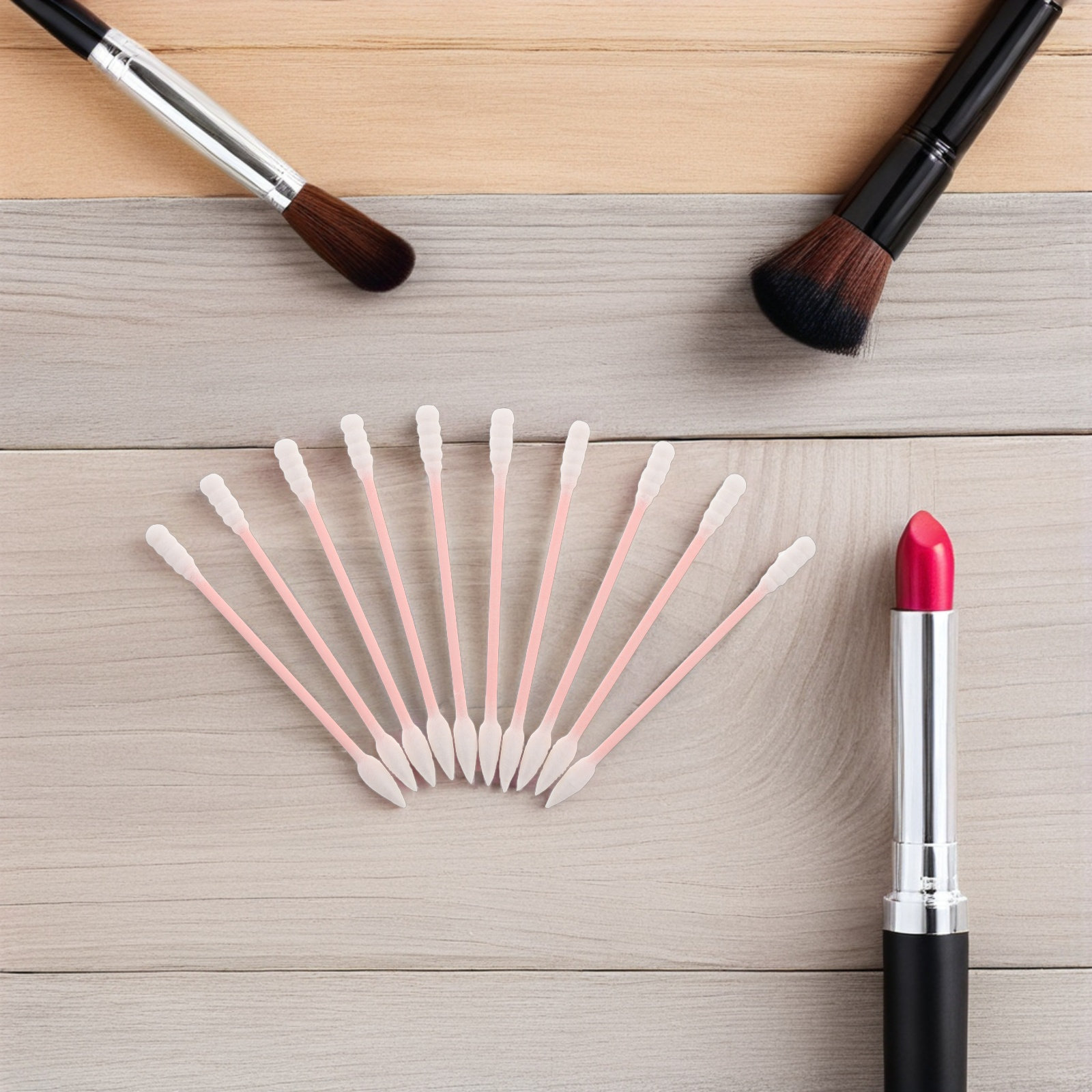 500Pcs Makeup Cotton Swabs Dis - огляд і ціна Beauty Makeup Tips