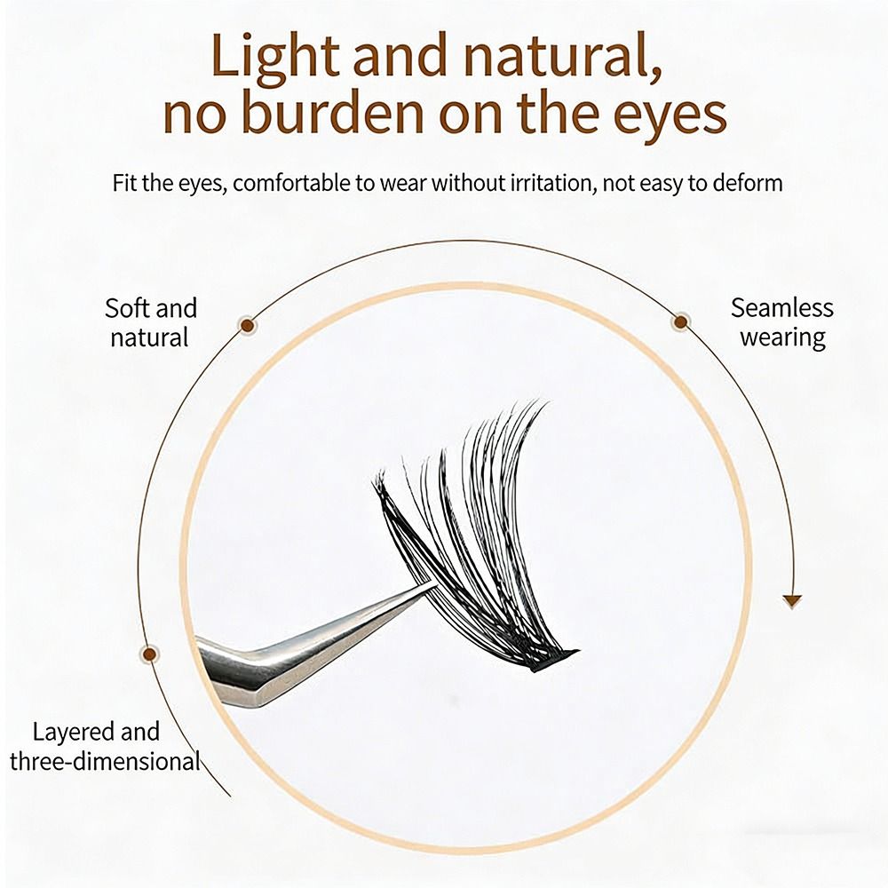 Natural Look False Eyelashes B - огляд і ціна False Eyelashes Natural